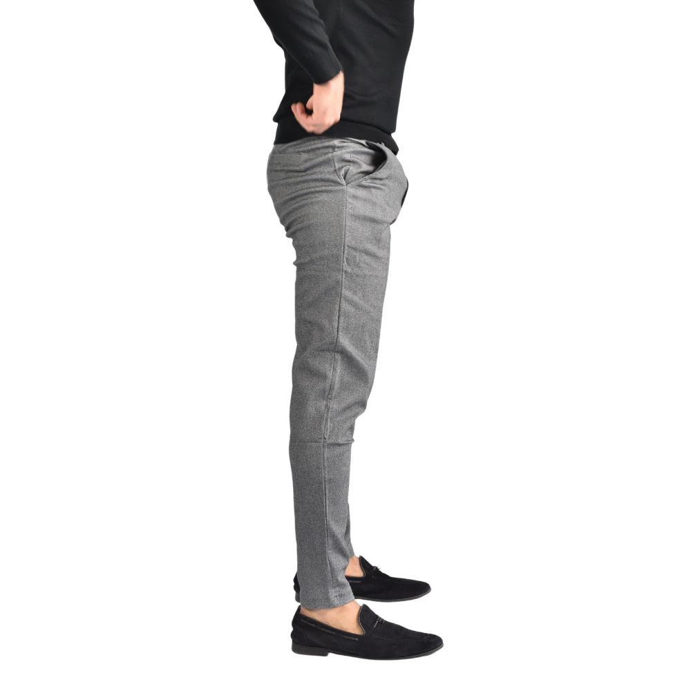 Pantalon stretch in Grey