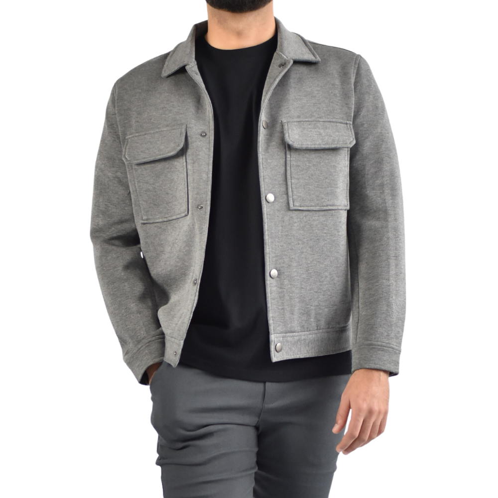 Jacket Viscose in Grey