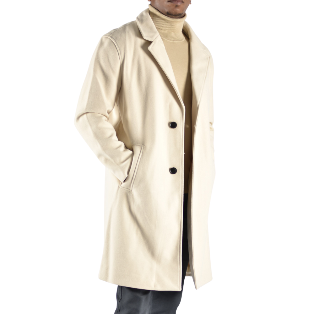 Trenchcoat Jas in Beige-Vanille