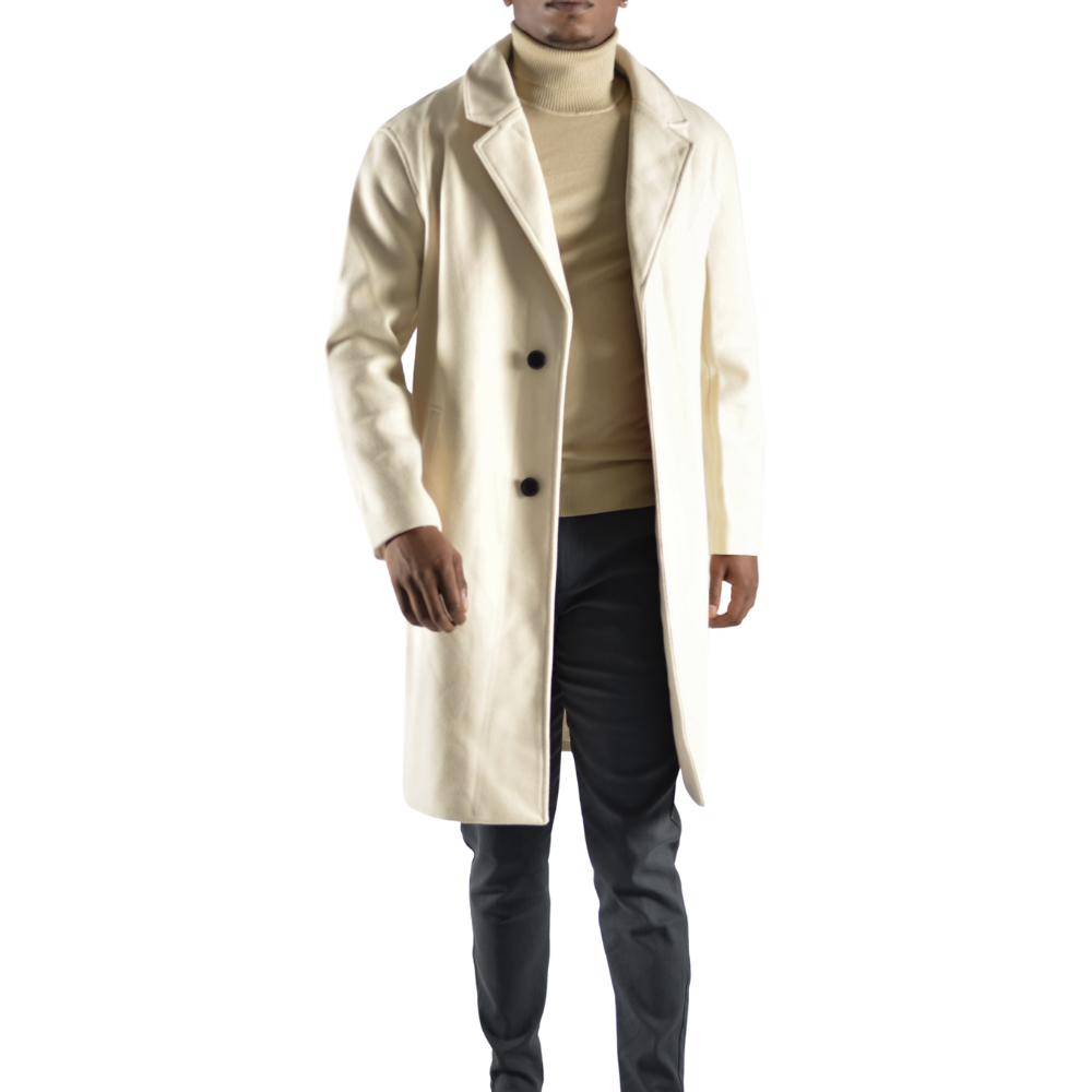 Trenchcoat Jas in Beige-Vanille