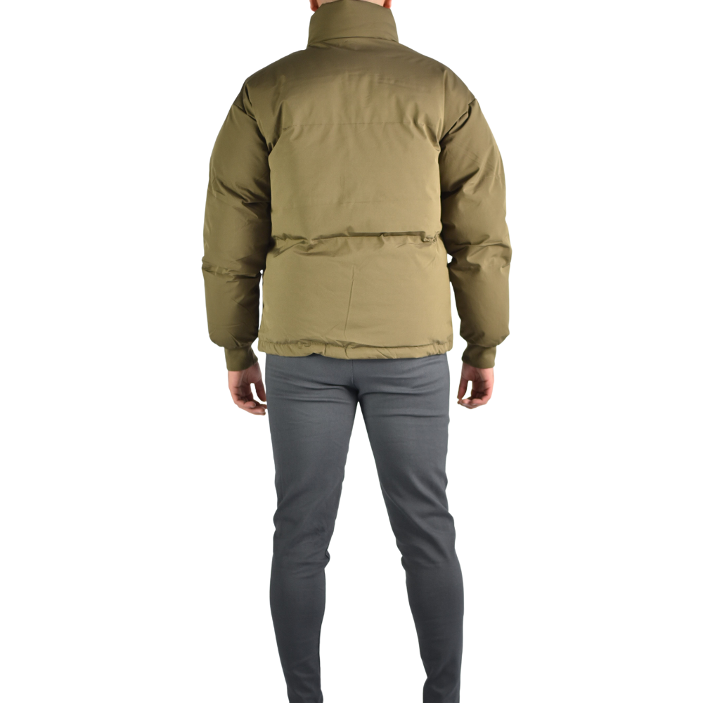 Jacket Short Puffer in Brown