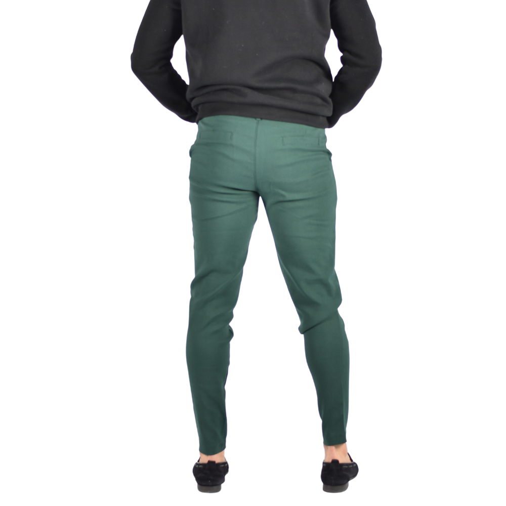 Pantalon stretch in Green