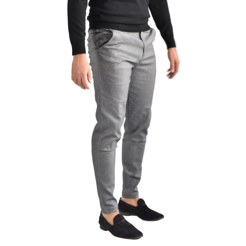 Pantalon stretch in Grey