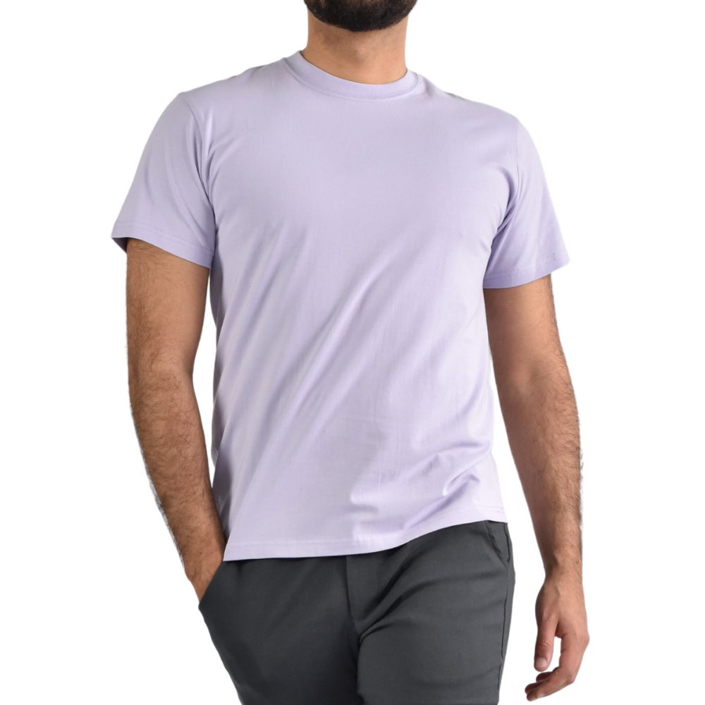 T-Shirt Basic in Purple
